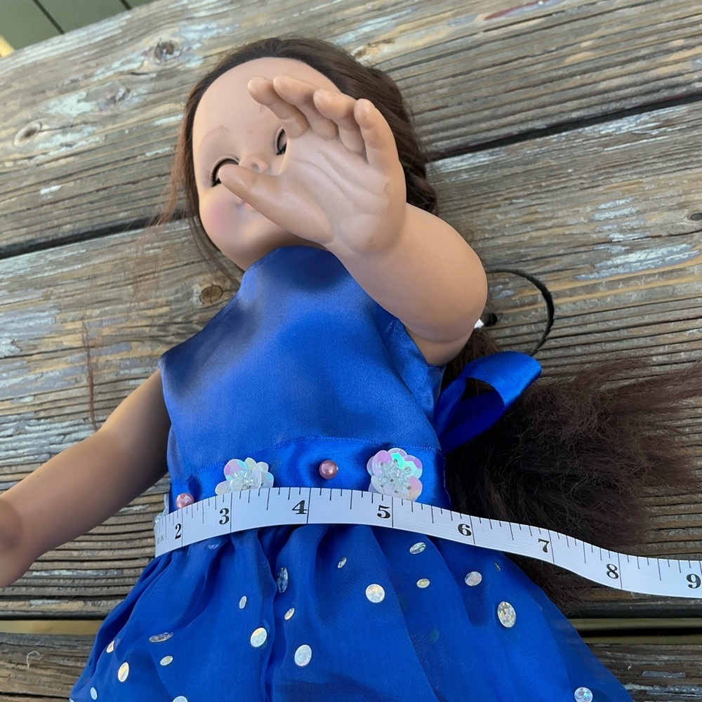 Alexander Doll Co 2024 18’ Inches Hair Dark Brown Eyes Open/Close - Picture 13 of 16
